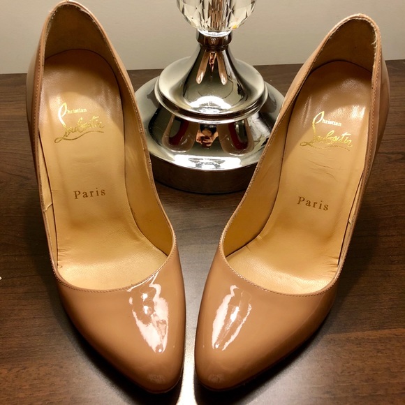 Christian Louboutin - nude heels size 37.5 - Picture 3 of 8